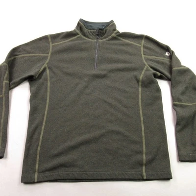 Kuhl Sweater Mens Medium Long Sleeve 1/4 Zip Casual Outdoors Brown - Image 1 of 4