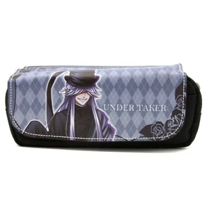 New Undertaker Style A BLACK BUTLER Pencil Bag Kuroshitsuji Clutch Wallet Case - Picture 1 of 3