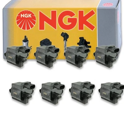 Bobina de encendido NGK de 8 piezas para GMC Yukon 2000-2006 4,8 L 6,0 L 5,3 L V8 - Spark je Foto 1 de 4