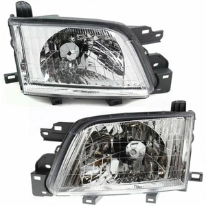 For Subaru Forester Headlight 2001 2002 Pair Passenger and Driver Side DOT - Picture 1 of 4