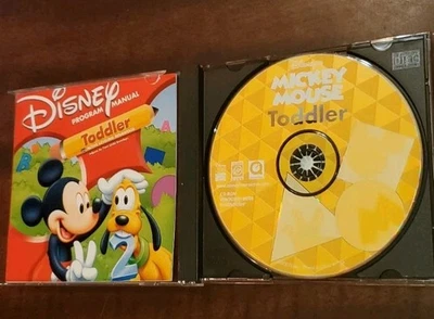 Disney Mickey Mouse Toddler Cd-rom 2000 For Windows 98 & Mac  - Image 1 of 2