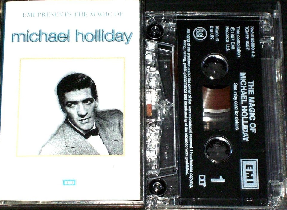 MICHAEL HOLLIDAY EMI PRESENTS THE MAGIC OF CASSETTE ALBUM 25 TRACKS Compilation - Image 1 of 1