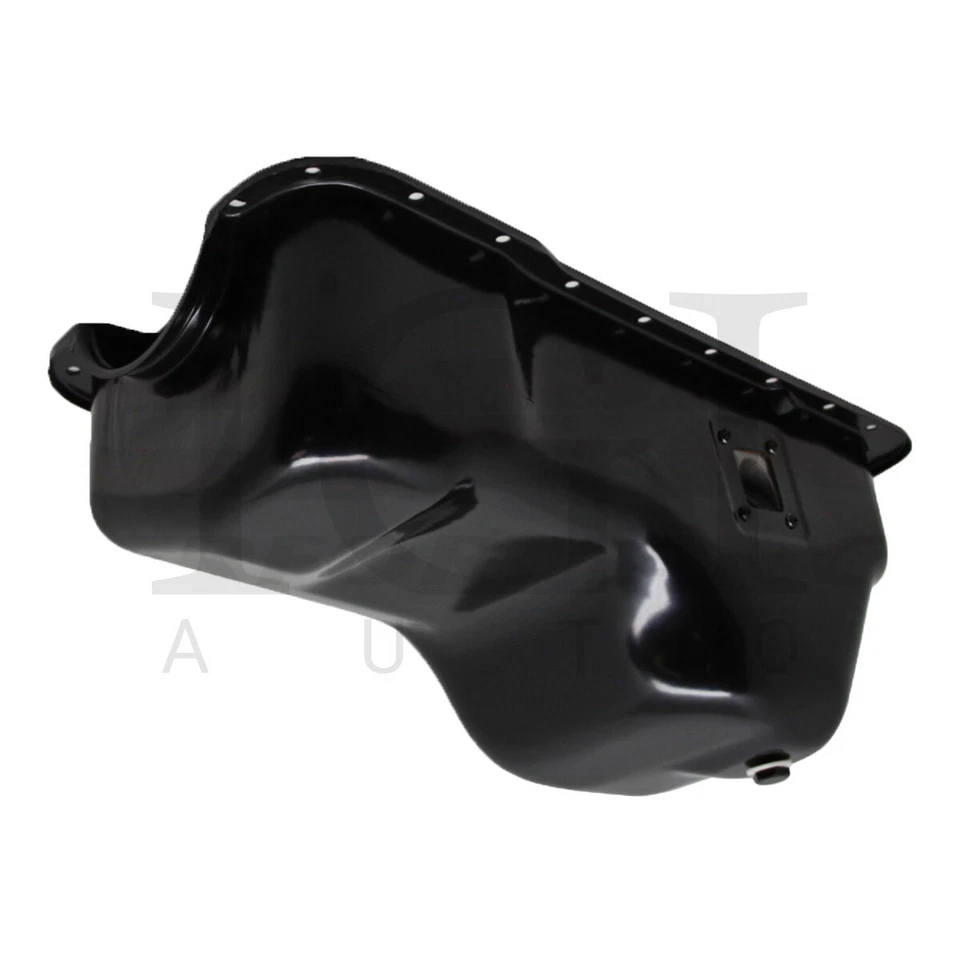 Fits 1981-87 Ford 351W 5.8L SB E-F100 F150 F250 F350 Oil Pan 4 Qt Black Steel - Image 1 of 1