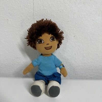 "Muñeco de peluche Diego Go Diego Go Ty Beanie Buddies 2010 juguete de peluche de 6""" Foto 1 de 4