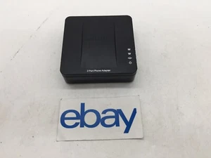 Cisco SPA112 Ethernet VoIP ATA 2-Port Phone Adapter SPA112 UNIT ONLY FREE S/H - Picture 1 of 4