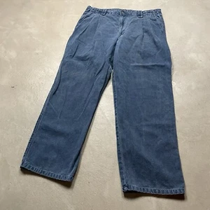 Vintage Dockers Khaki Pants Baggy 90s Y2K Pigment Dyed 36x30 29 Loose Fit - Picture 1 of 12