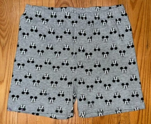 DISNEY Micky Mouse: Girl's Gray Shorts w./ Micky Mouse design, Size S - Picture 1 of 3