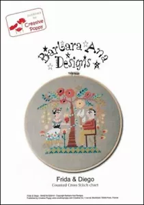 Barbara Ana Designs Counted X-stitch Chart - Frida & Diego - Picture 1 of 1