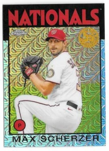2021 Topps Series 1 Max Scherzer Silver Pack 1986 Chrome - NATIONALS - 86BC-95 - Bild 1 von 1