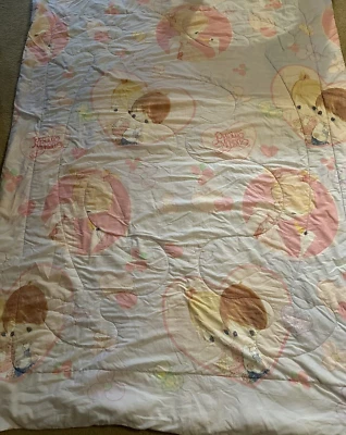 2002 Precious Moments Twin Comforter Quilt Blanket 64x86 - Image 1 of 4