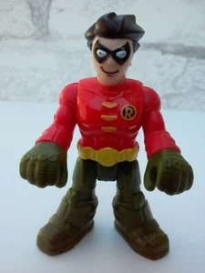 FISHER PRICE Imaginext SUPER FRIENDS BATCAVE ROBIN BOY WONDER Figure - Picture 1 of 7