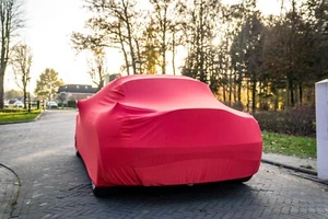 INDOOR CAR COVER MIT SPIEGELTASCHEN PASSEND FÜR BMW Z4 E89 AUTOABDECKUNG ROT - Bild 1 von 9