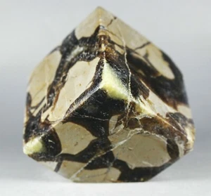 Polished DRAGON SEPTARIAN CUBE Polished Crystal Standup Display Reiki Stone 380g - Picture 1 of 12