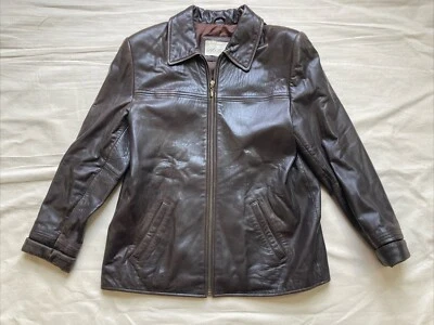 Lord & Taylor Women's Leather Jacket, Size 10 - Image 1 of 4