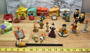 Vintage 1990s The Flintstone 27pc Lot - Picture 1 of 9