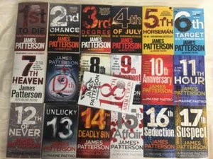 Women's Murder Club Books 1-18 JAMES PATTERSON UK Paperback Lot - Imagen 1 de 5