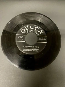 1958 THE TOMMY DORSEY ORCHESTRA MY BABY JUST CARES FOR ME/TEA FOR TWO - Imagen 1 de 2