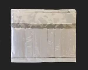 Clear Transparent Flexible PVC Pouch Organizer NEW - Picture 1 of 1