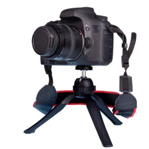 Portable Tabletop Tripod w/ Phone Adapter for Camera & Smartphone - Picture 1 of 3
