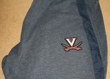 UNIVERSITY OF VIRGINIA CAVALIERS NIKE DRI-FIT OFFICIAL FAN APPAREL KNIT PANTS