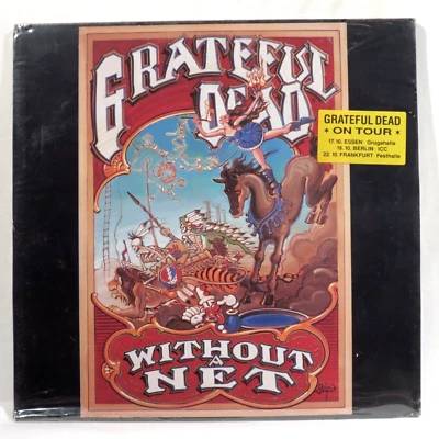 GRATEFUL DEAD– Without A Net  1990 1st Issue EU 3LP SEALED Jerry Garcia - Image 1 of 2