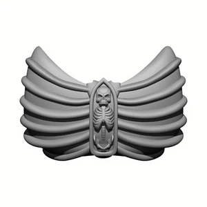 Custom Chaplain Skeleton Chest Armor for Battle Brother McFarlane Toys Figures - Picture 1 of 6