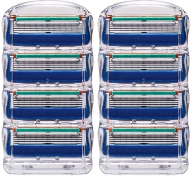 Gillette Fusion Manual Men's Razor Blade Refill Cartridges 8 BULK Fit Flexball 4