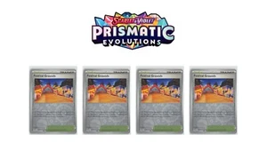 Pokemon Prismatic Evolutions Festival Grounds lámina inversa juego poco común #108 - Imagen 1 de 1
