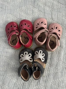 Matilda Jane Livie & Luca Girls Shoes Petals Lot Of 3 Pink, Blue Toddler Size 5 - Picture 1 of 7