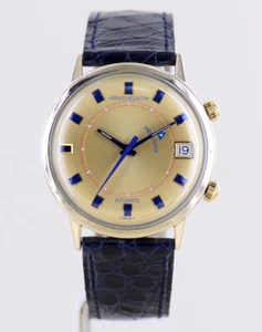 Orologio Jaeger-LeCoultre Memovox 874 allarme data automatico oro dresswatch cal. 916 - Foto 1 di 12