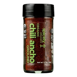 Spicely Organics - Organic Org Chili Ancho Ground - Case of 3 - 1.7 oz. - Picture 1 of 2