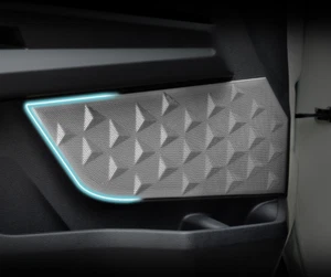 Speaker Cover Molding Sus 304 4P Dress-Up Silver for KG Mobility Torres 2022~24 - Bild 1 von 20