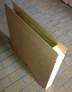 5x Wellpapp Faltkarton 770 x 100 x 650 mm einwellig B-Welle Bild Bilderrahmen - Bild 1 von 1