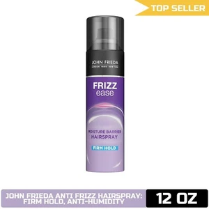 John Frieda Frizz Ease Firm Hold Hairspray, 24-Hour Anti-Humidity Spray, 12 oz - Picture 1 of 9