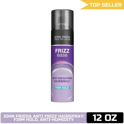Spray para el cabello John Frieda Frizz Ease Firm Hold, spray antihumedad 24 horas, 12 oz Foto 1 de 4