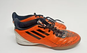 Botines de fútbol sala Adidas F-50 naranja niños jóvenes talla 5, excelente estado - Imagen 1 de 6