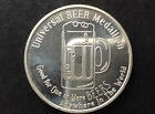 Universal Beer Medallion Silver Medal A3417