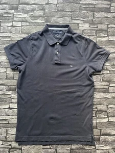 Tommy Hilfiger 40s Two Ply Cotton Polo Shirt Short Sleeve Men’s Size Medium - Picture 1 of 7