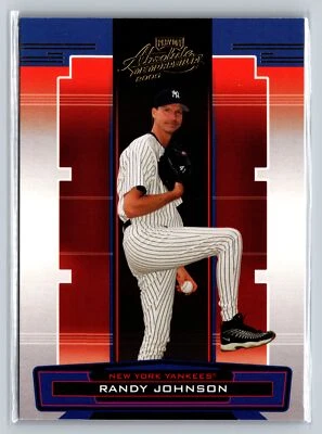 2005 Playoff Absolute Memorabilia #85 Randy Johnson Retail Gold New York Yankees - Image 1 of 2