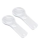  A Set of 10PCS Children's Hand-held Magnifying Glass Transparent Double-light