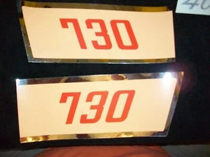 Case 730 Model Number- mylar - Picture 1 of 1