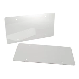 2 piezas protectores de placas de plástico transparente para 1963-96 C2 C3 C4 Corvette - Imagen 1 de 3