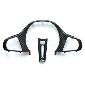 Volante deportivo BMW Carbon Trim M5 M8 G30 G31 G11 G12 G38 G32 G14 G16 F90 - Imagen 1 de 4