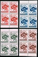 OKUPACJA II WŚ SERBIA 1941 54-57I ** CZYSTY w CZWÓRNYM BLOKU RRR 800€(Z4700