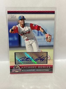 2010 Topps Pro Debut Prospect Autographs #AH Anthony Hewitt
