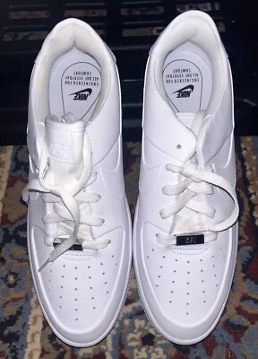 Zapatos para mujer Nike Air Force 1 AF1 Sage Low AR5339 100 blancos talla 11 hombres 9,5 Foto 1 de 4