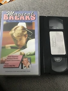 Magical breaks this season’s very best snooker presented by steve Davis.Vhs vhs - Picture 1 of 2