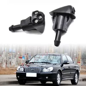 Brazo pulverizador chorro boquilla limpiaparabrisas capó 2 piezas para Hyundai Sonata 05- - Imagen 1 de 16