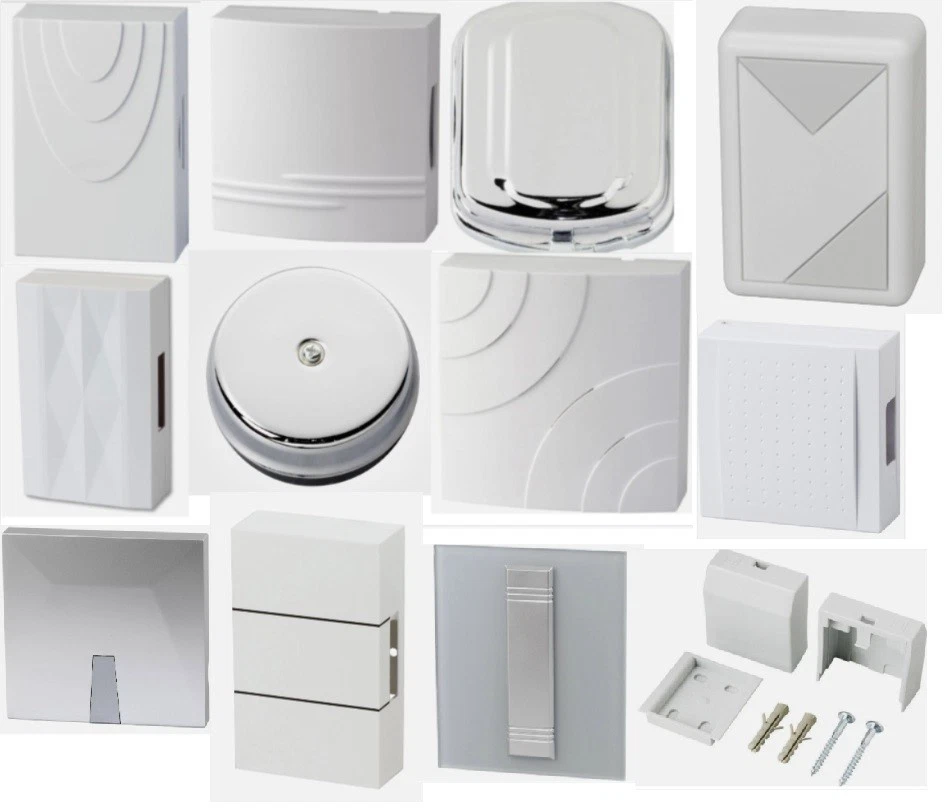 Heidemann Zweiklang Dreiklang Gong Systeme und Summer Aufputz-Montage-Set - Bild 1 von 1