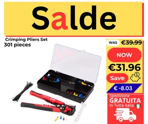 Crimping Pliers Set 301 pieces - Imagen 1 de 4